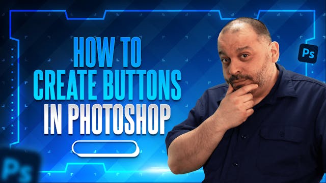 How to Create Buttons in Photoshop