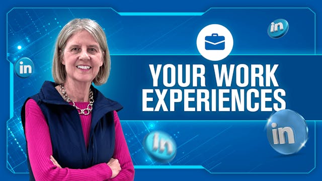 Your Work Experiences