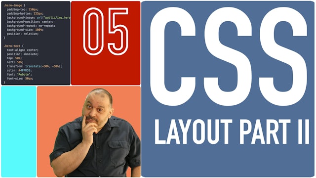 CSS Course for Beginners | Page Layout with CSS Part II | Video 05