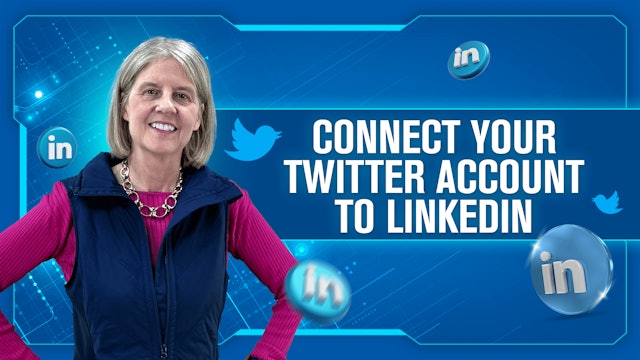 Connect Your Twitter Account to LinkedIn