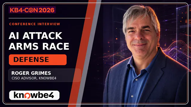 Roger Grimes on AI Attacks, Deepfakes...