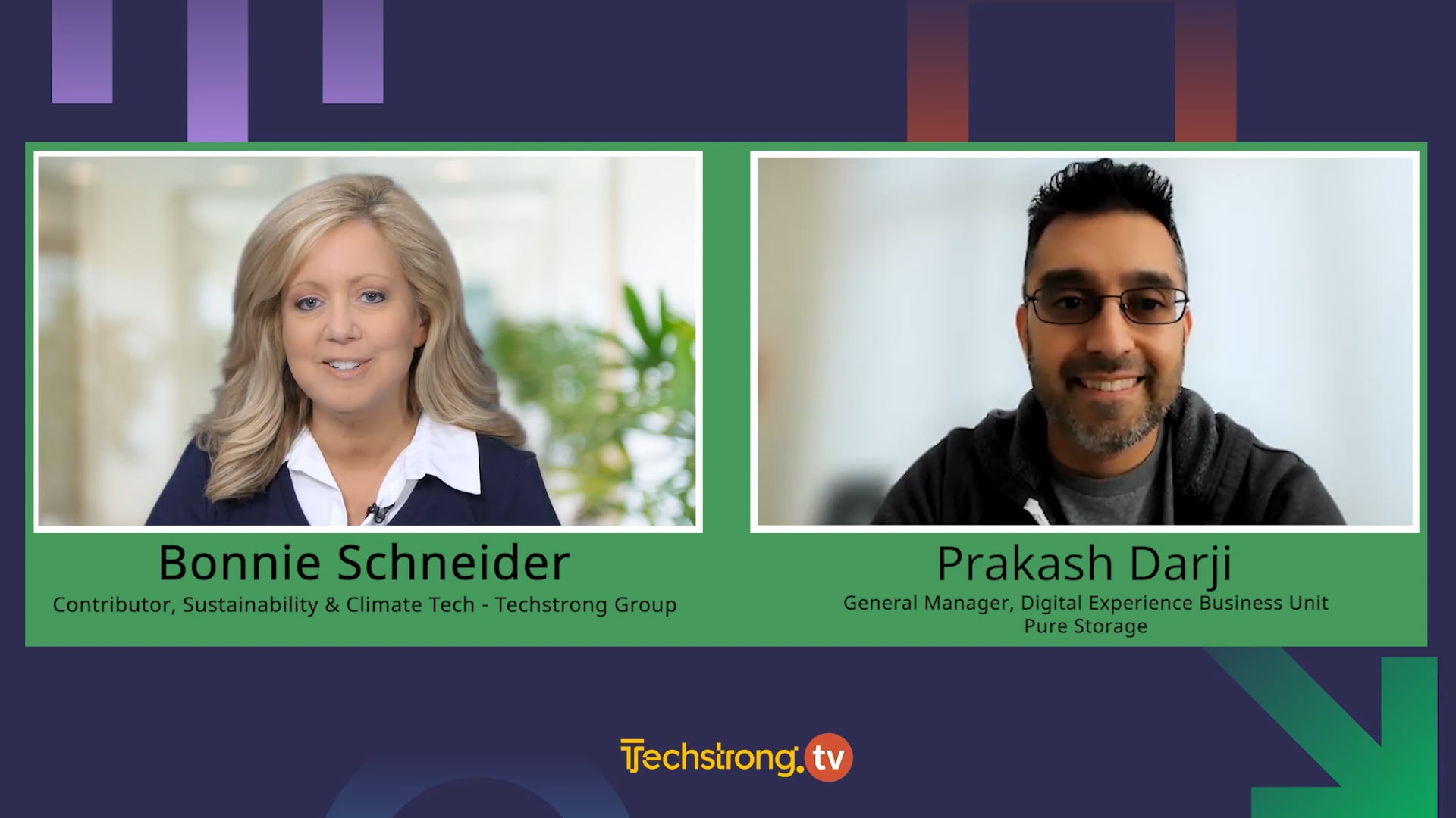 Pure Storage's Commitment to Sustainability - Prakash Darji, Pure Storage