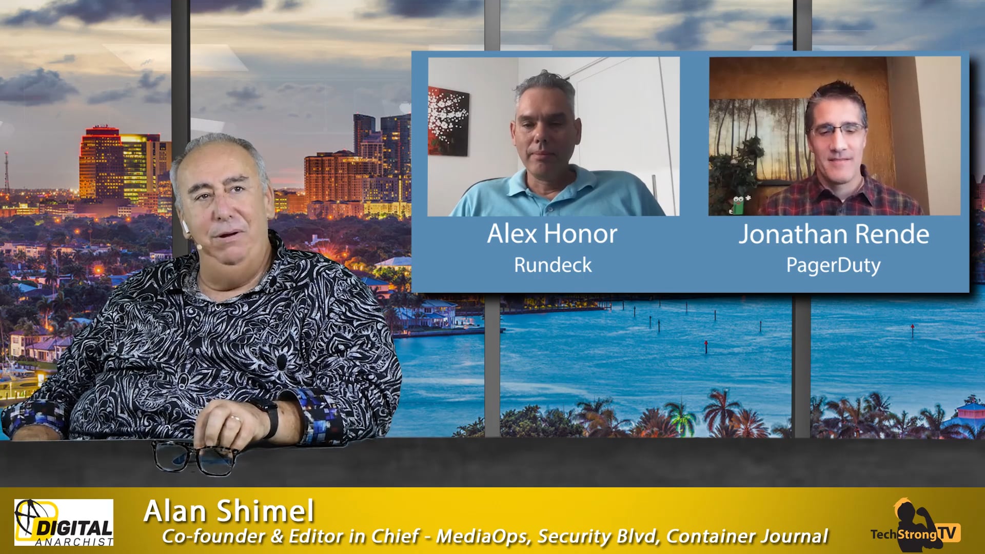 Alex Honor and Jonathan Rende - TechStrong TV