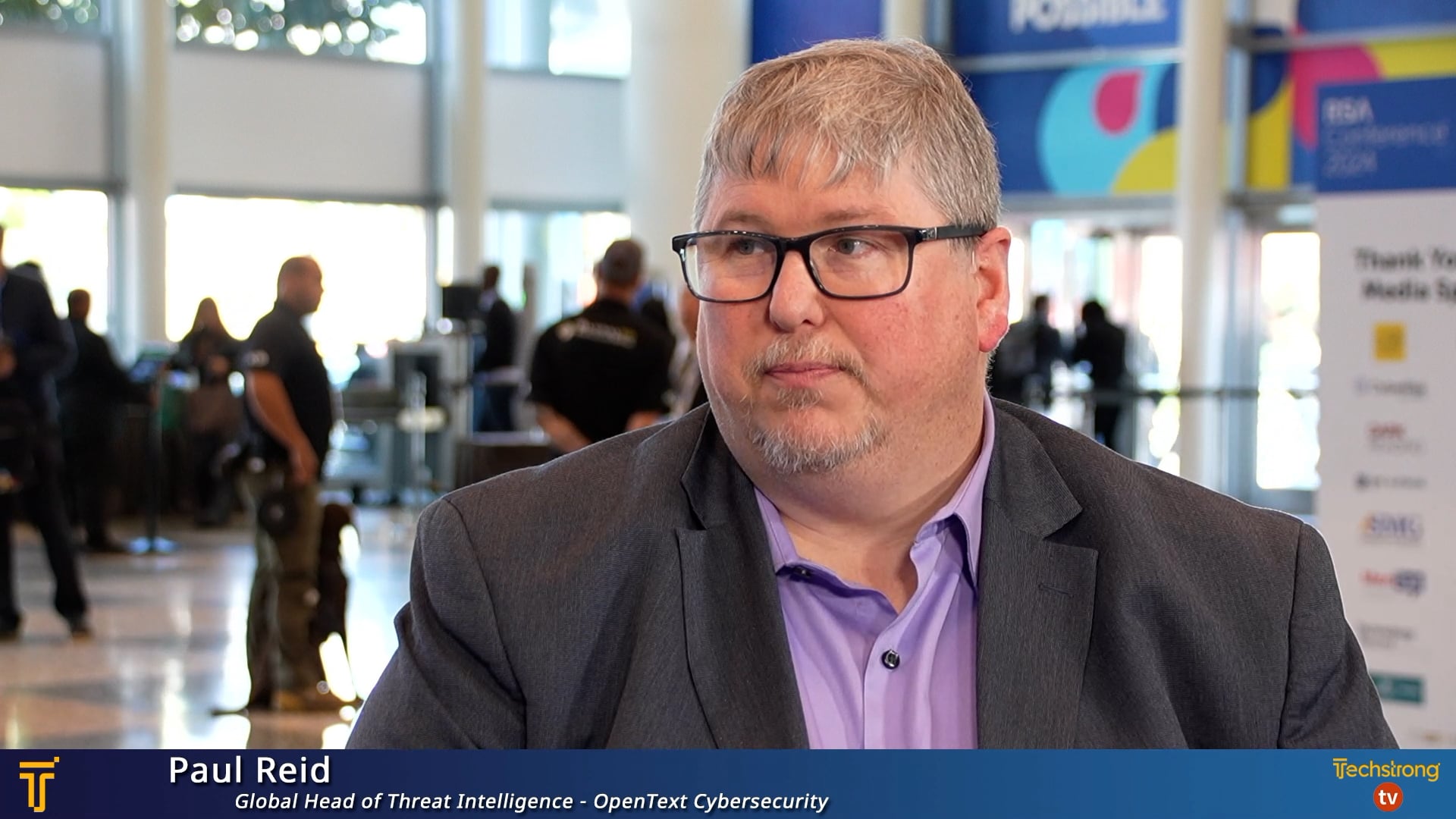 Data-Centric Security and cyDNA with OpenText's Paul Reid at RSA Conference 2024