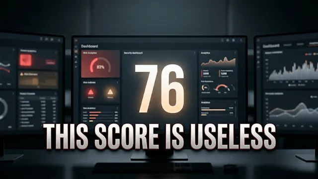 Why Cybersecurity Risk Scores Fail CISOs