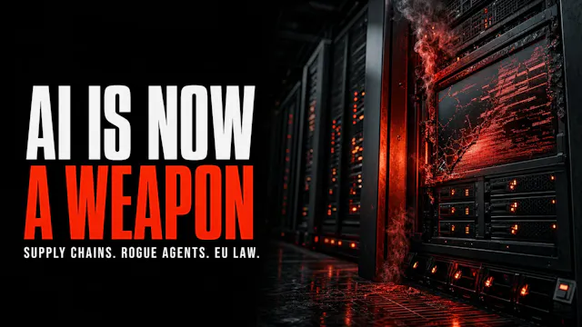 AI Is Now a Weapon: Supply-Chain Atta...