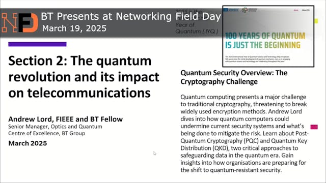 Quantum Security Overview: The Crypto...