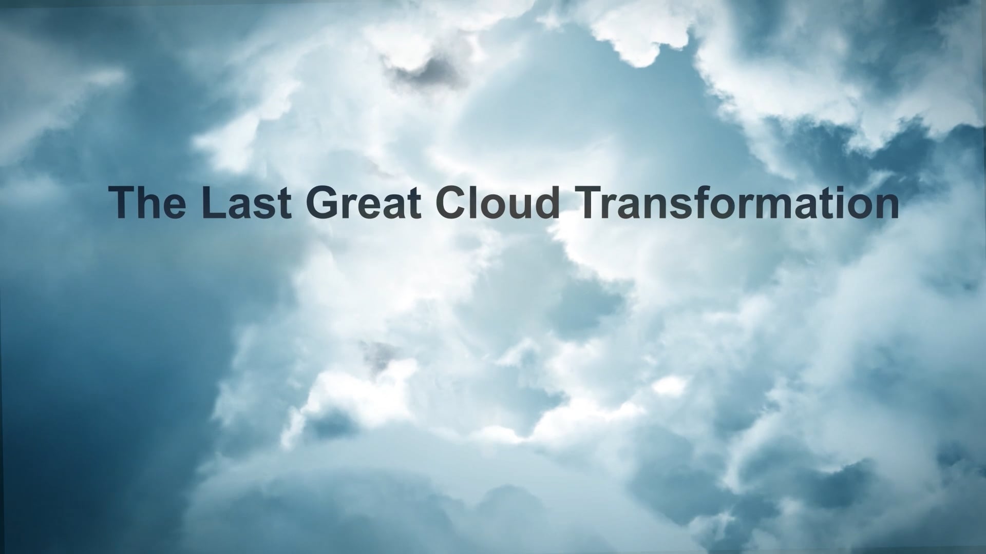 Modernizing Public Sector IT: Balancing Innovation, Security and Compliance - The Last Great Cloud Transformation EP8