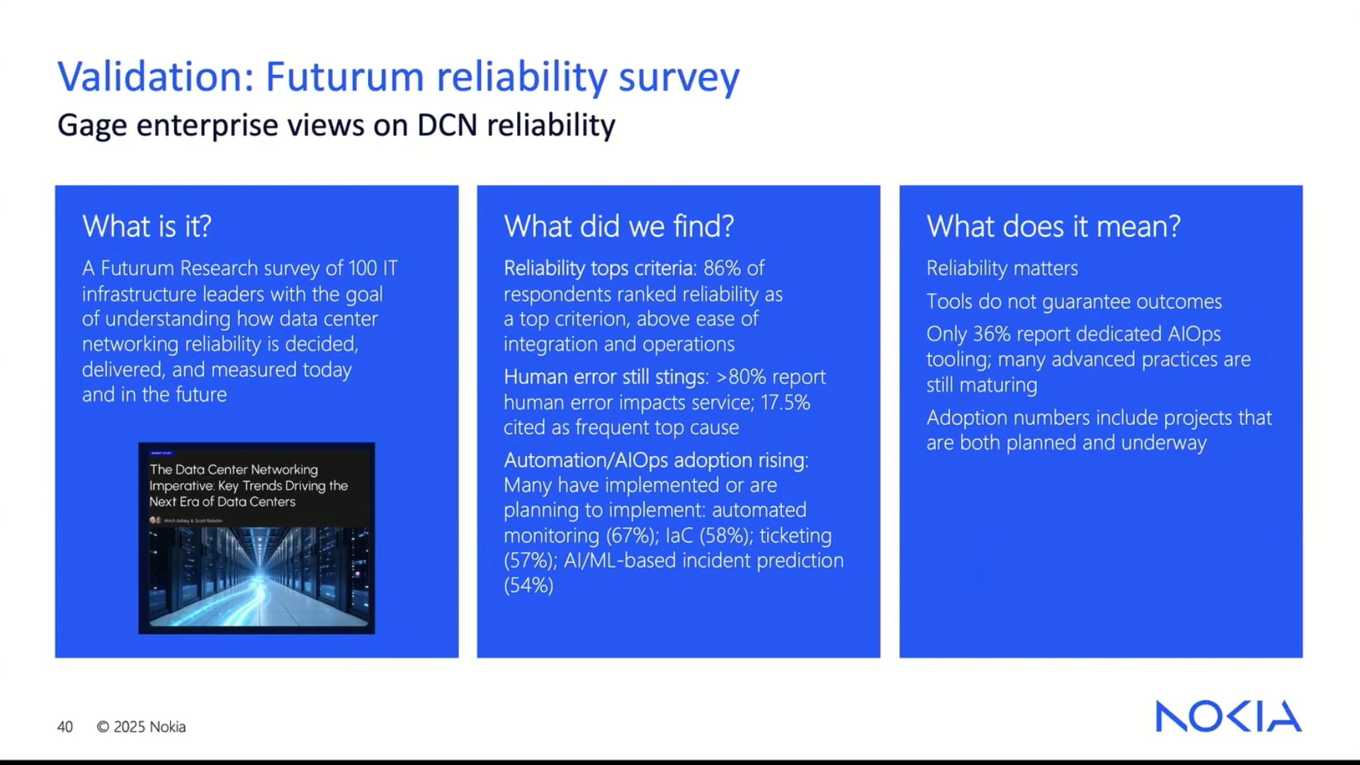 The Age of Operations: Third Party Views of DCF Innovation