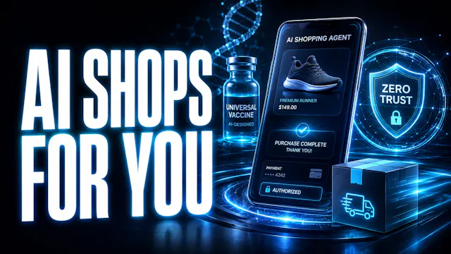 AI Agents Start Shopping, AI Designs ...