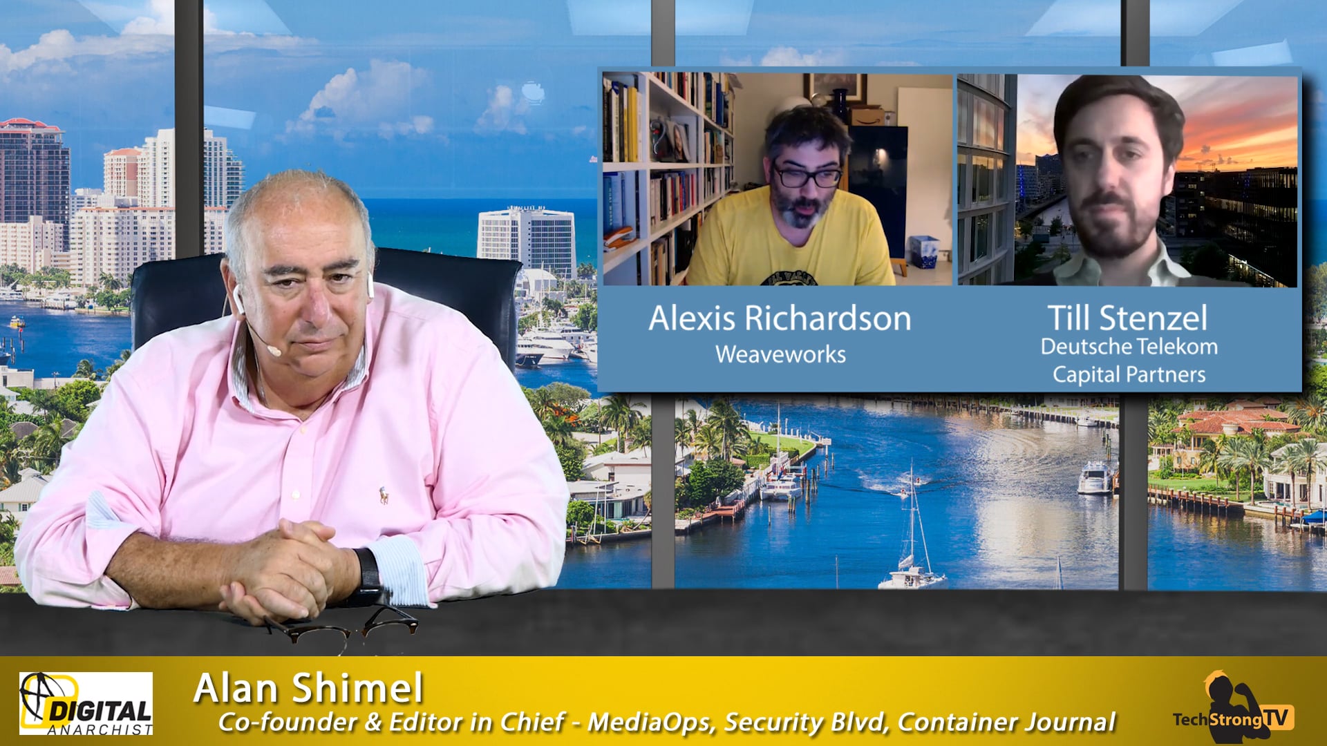 Alexis Richardson+Till Stenzel - TechStrong TV