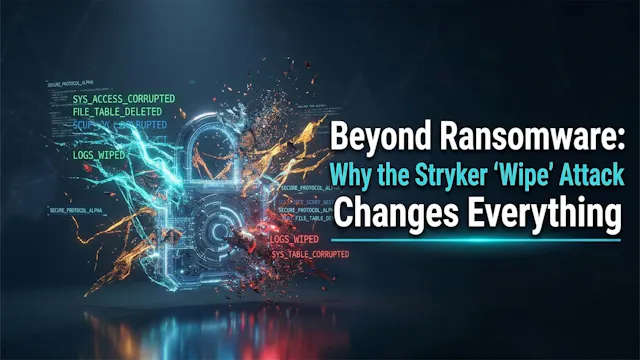 Beyond Ransomware: Why the Stryker "W...