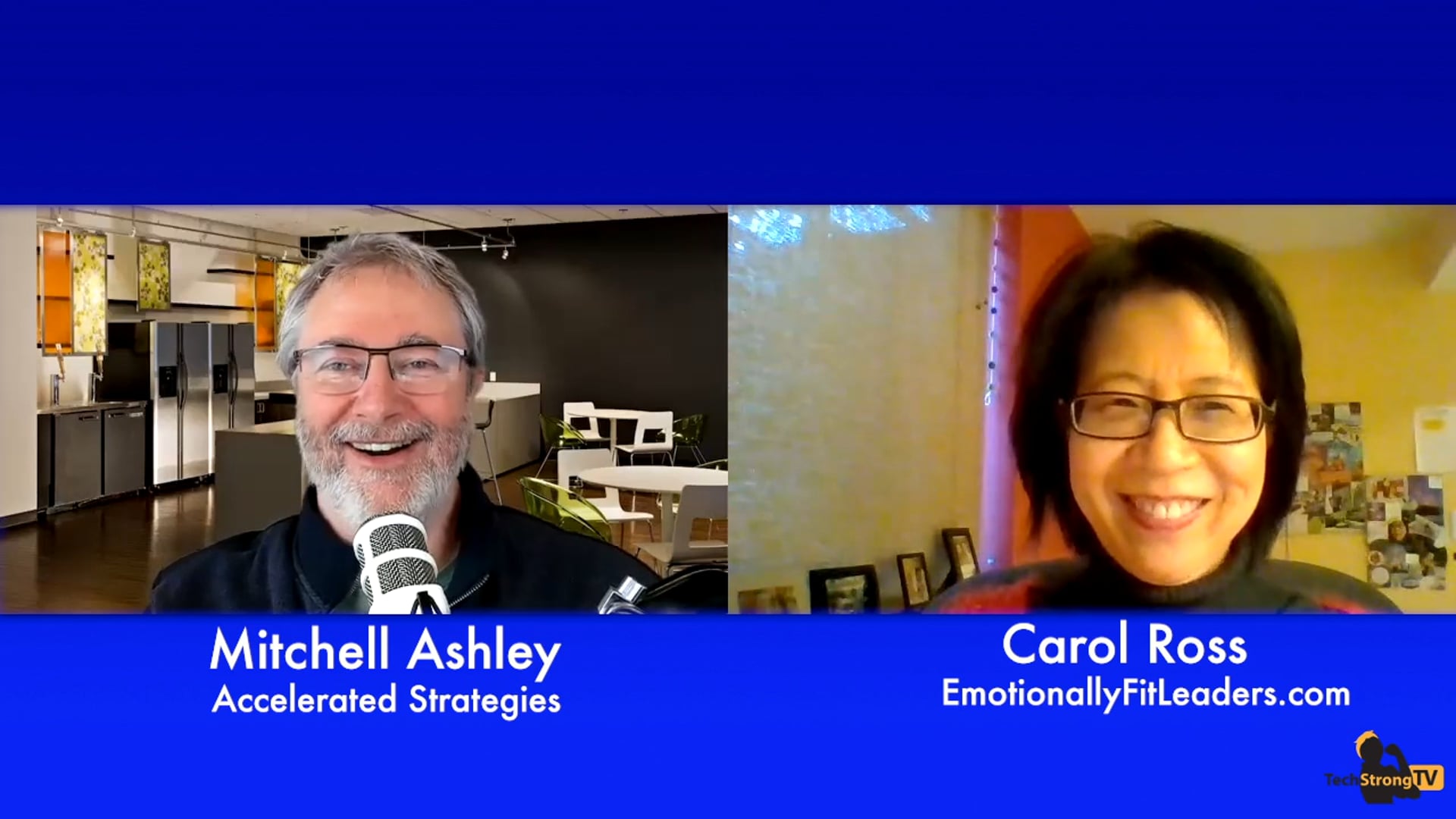 Mitchell Ashley and Carol Ross - TechStrong TV