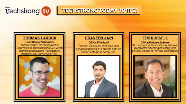 TechStrong TV - October 11, 2021