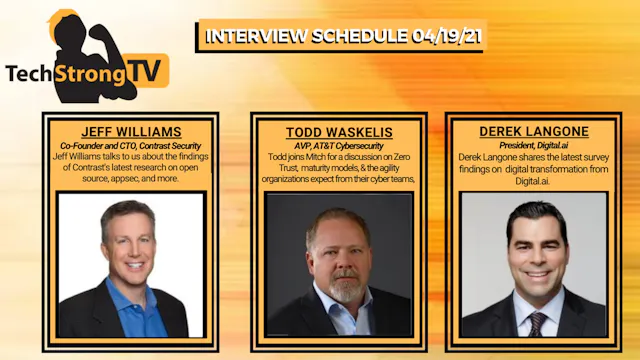 TechStrong TV - April 19, 2021