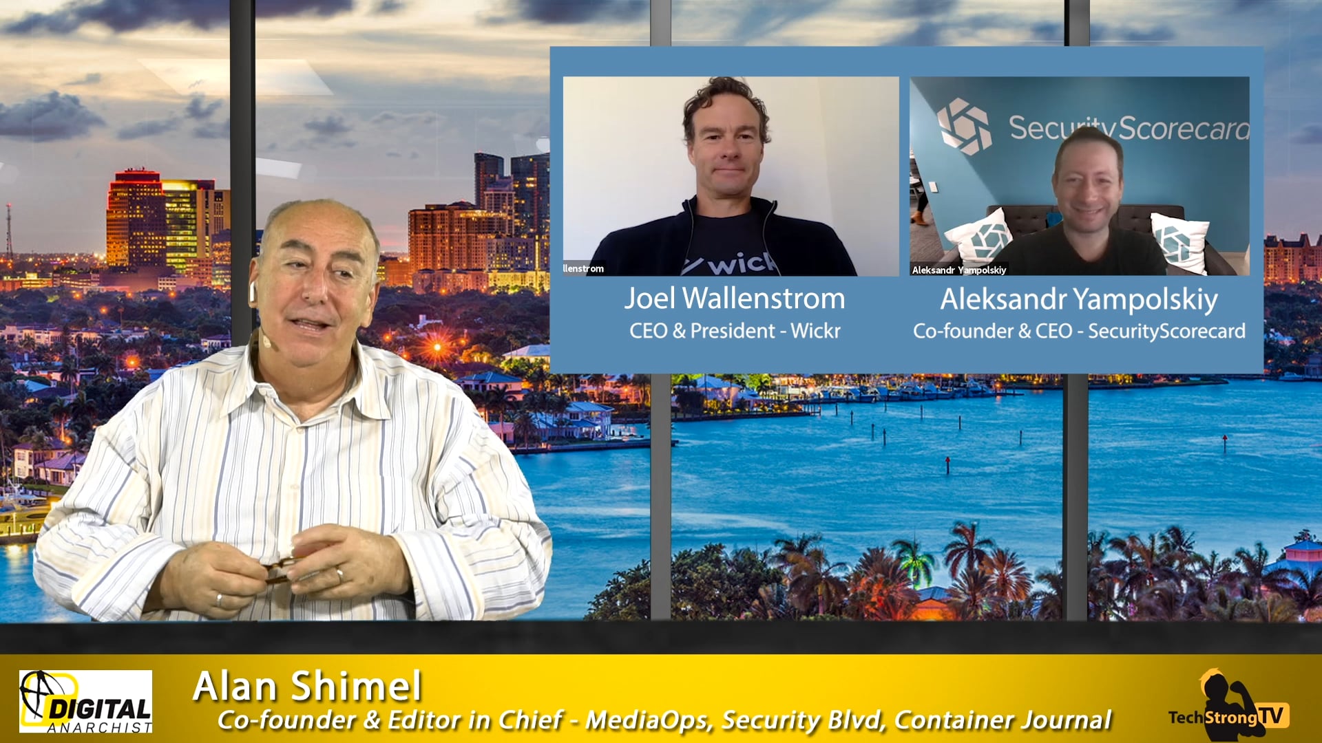 Aleksandr Yampolkiy and Joel Wallenstrom - TechStrong TV