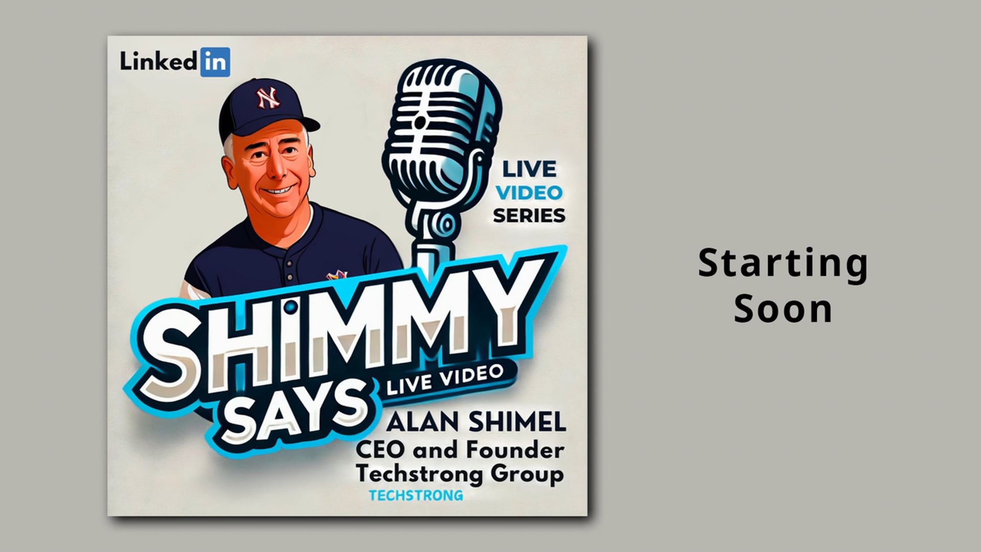 Shimmy Says Starting Soon