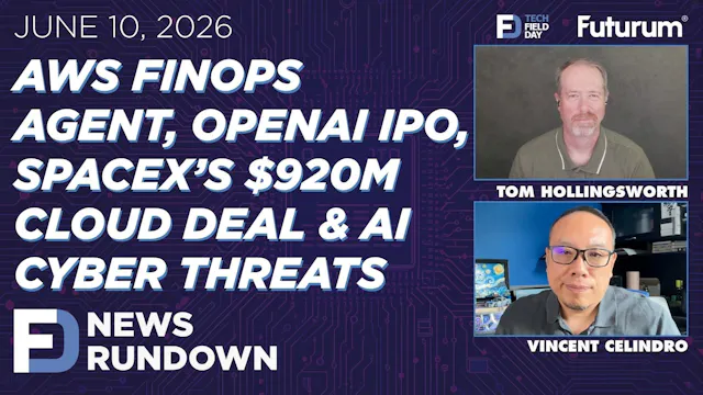 AWS FinOps Agent, OpenAI IPO & SpaceX...