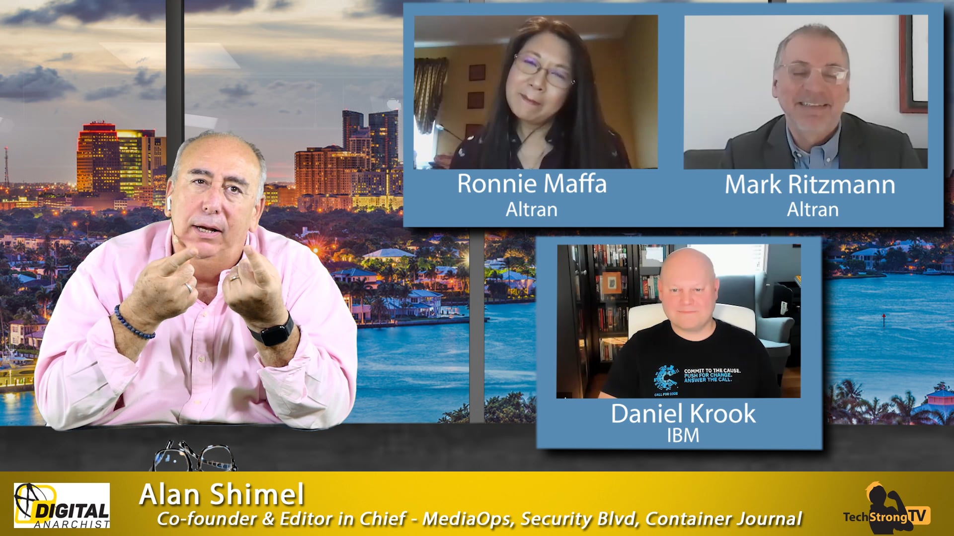 Ronnie Maffa, Mark Ritzmann and Daniel Krook - TechStrong TV