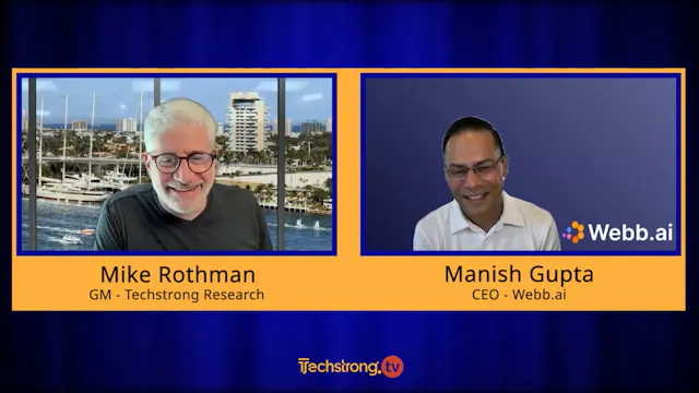 Webb.ai Comes Out of Stealth - Manish...