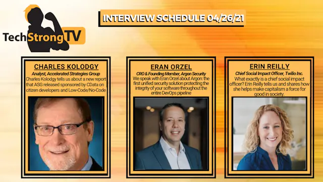 TechStrong TV - April 26, 2021