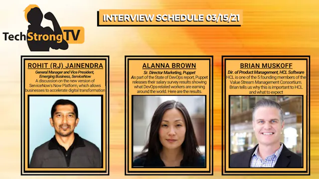 TechStrong TV - March 15, 2021
