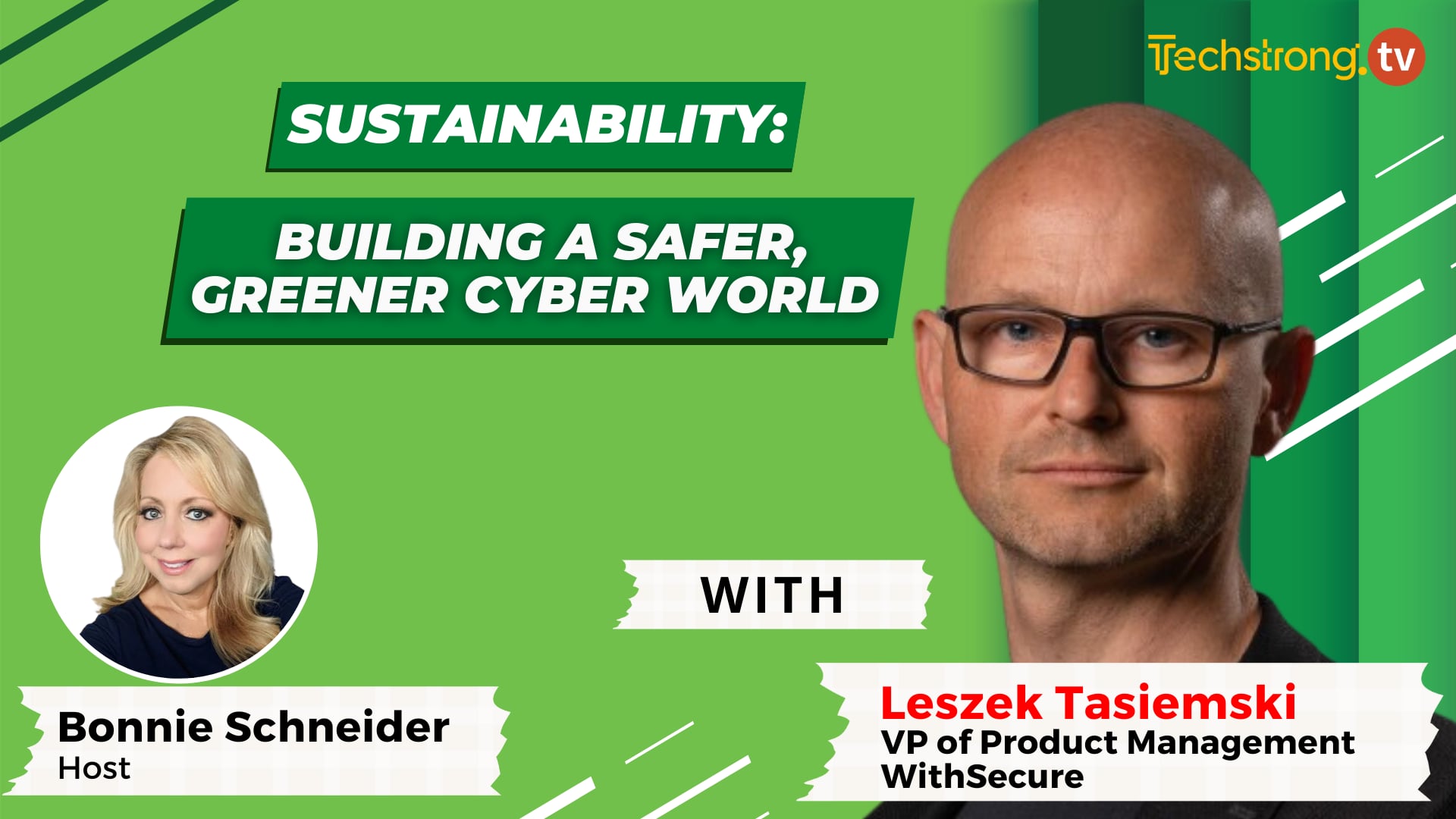 Sustainability: Building a Safer, Greener Cyber World - Leszek Tasiemski, WithSecure
