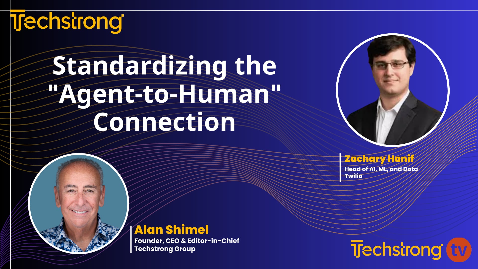 Standardizing the "Agent-to-Human" Connection