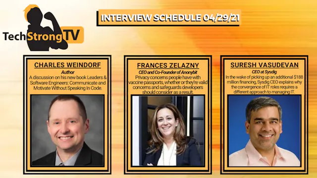 TechStrong TV - April 29, 2021