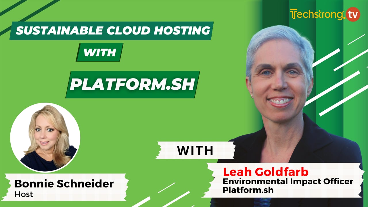 Sustainability with Cloud Hosting - Leah Goldfarb, Platform.sh