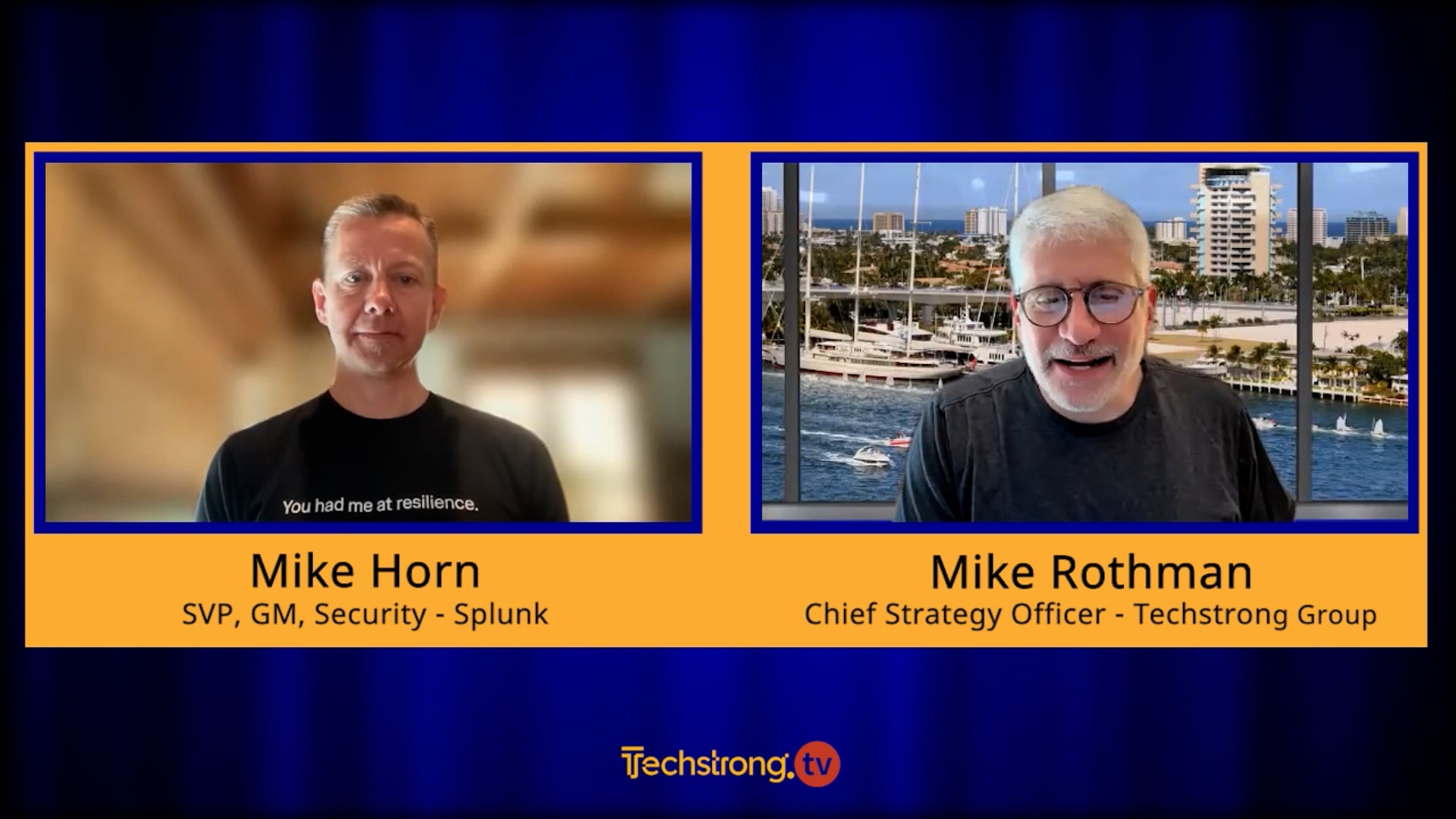 Splunk Focuses on Resilience - Mike Horn, Splunk