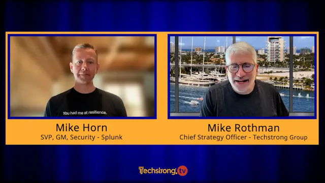 Splunk Focuses on Resilience - Mike H...