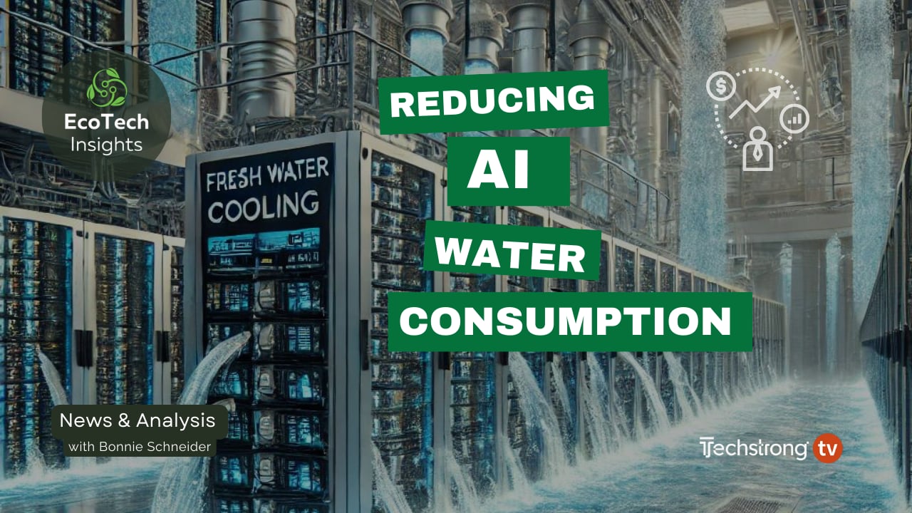 Reducing AI Water Consumption - EcoTech Analyst Insights