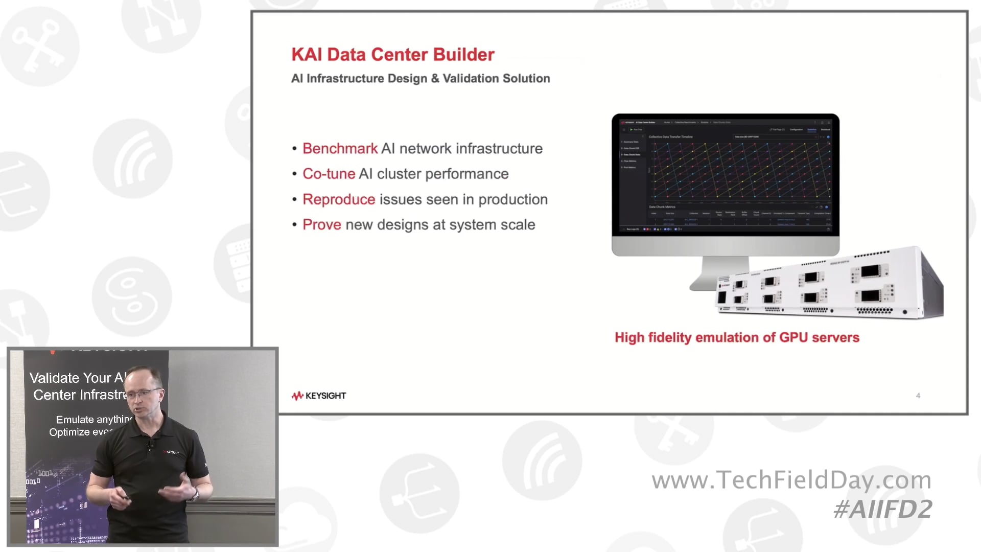 Maximizing the Performance of AI Backend Fabric with Keysight