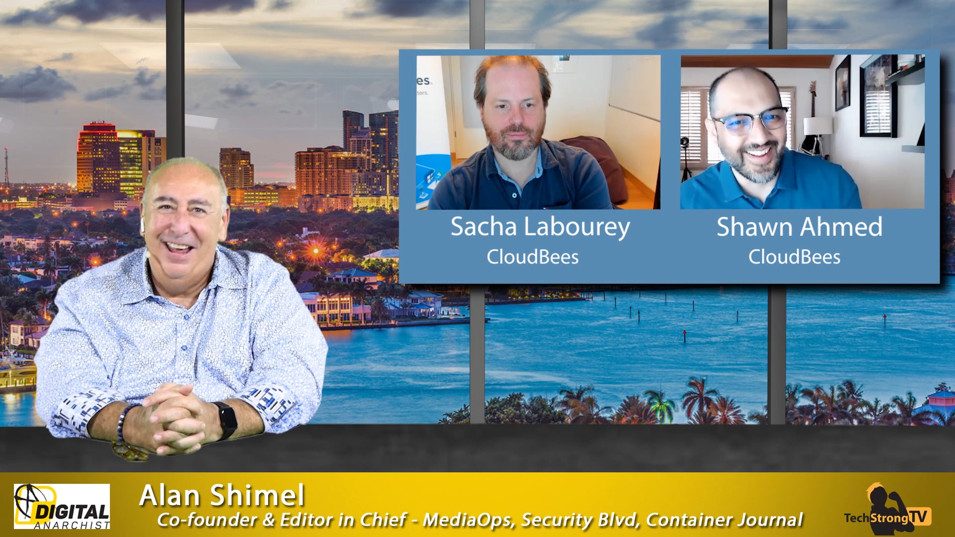 Sacha Labourey and Shawn Ahmed - TechStrong TV