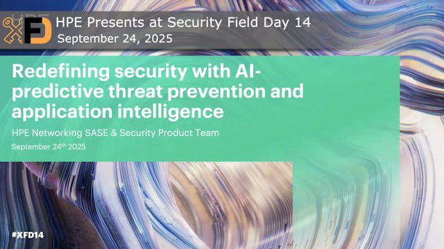 HPE Networking Security Overview with...