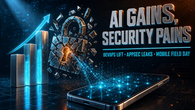 AI DevOps Gains, App Security Anxiety...