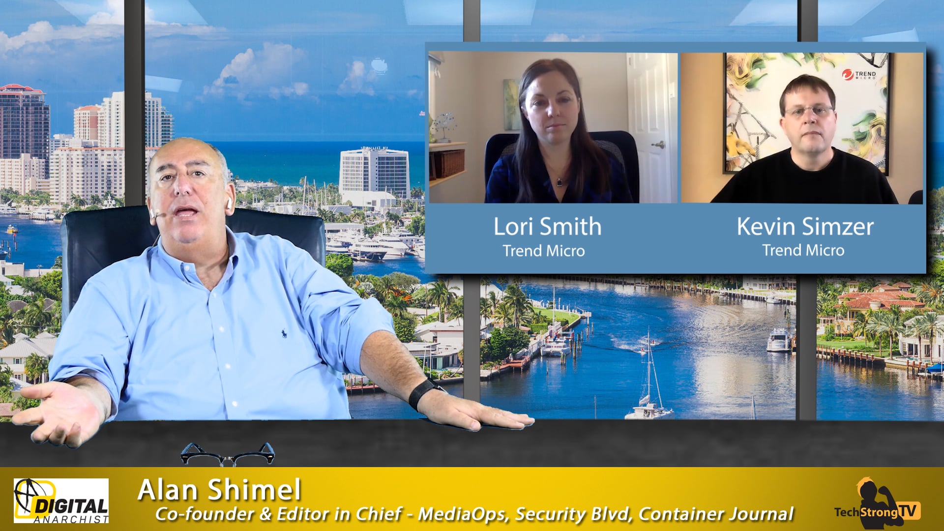 Kevin Simzer+Lori Smith-TechStrong TV