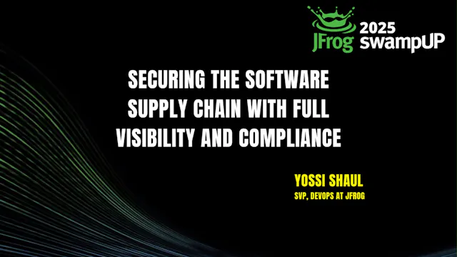 Yossi Shaul on Securing the Software ...