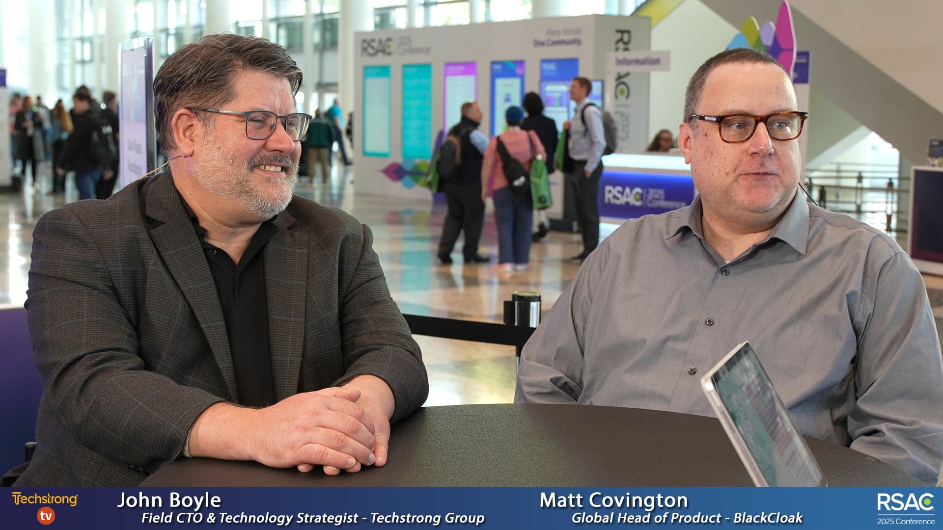 Beyond the Firewall: Digital Protection for Executives with Matt Covington and John Boyle | RSAC Conference 2025