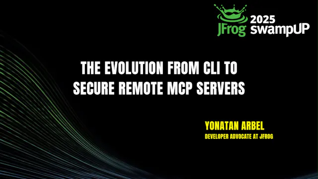 JFrog’s Yonatan Arbel on the Evolutio...