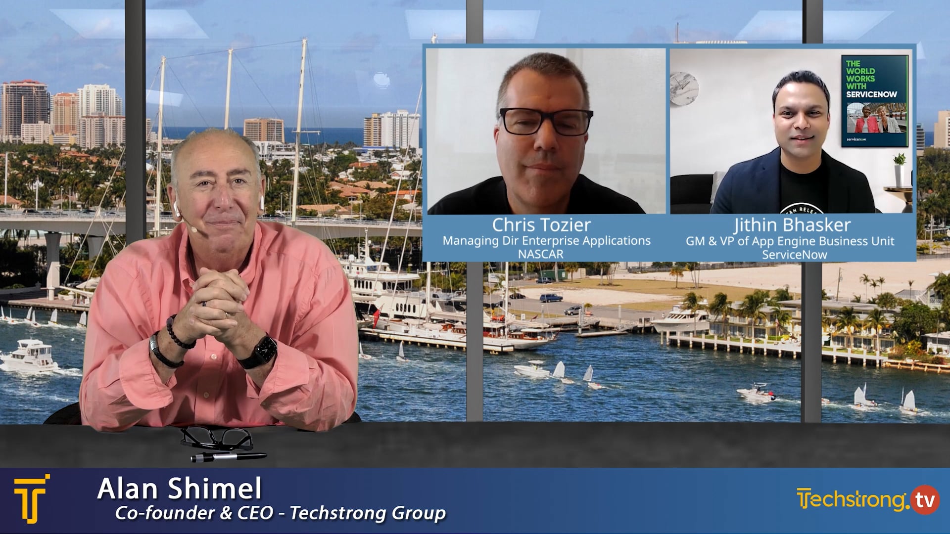 Employee Workflows and Low Code Solutions - Jithin Bhasker, ServiceNow and Chris Tozier, NASCAR