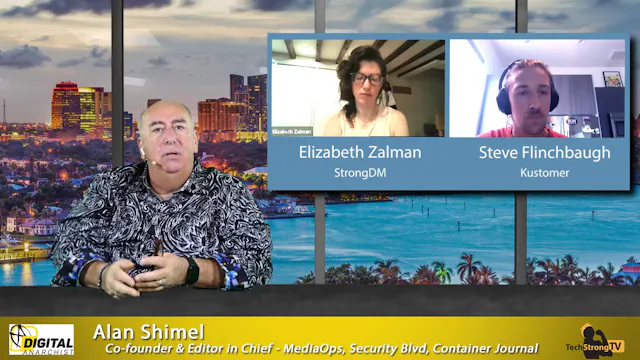 Elizabeth Zalman and Steve Flinchbaug...