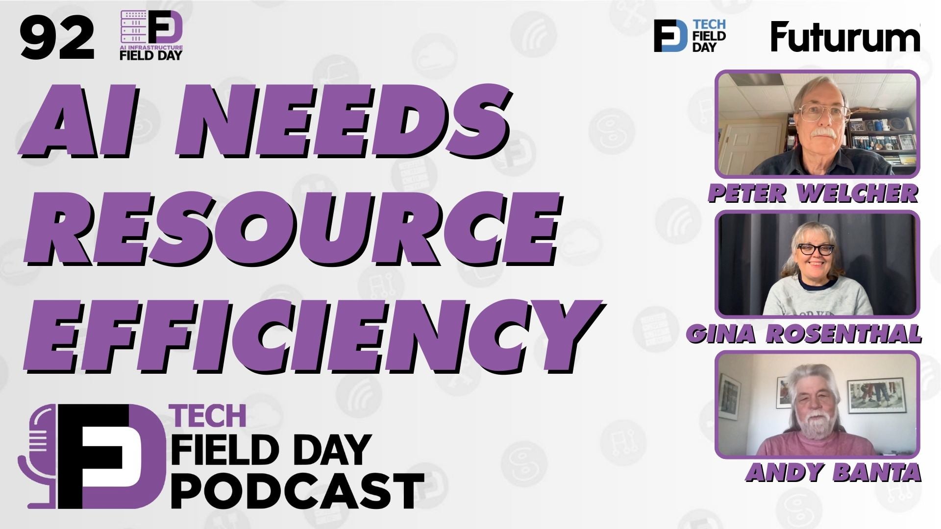 92. AI Needs Resource Efficiency - Tech Field Day Podcast