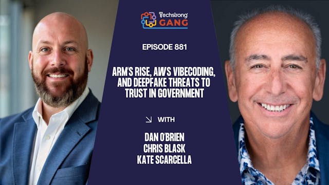 Arm’s Rise, AWS Vibecoding, and Deepf...