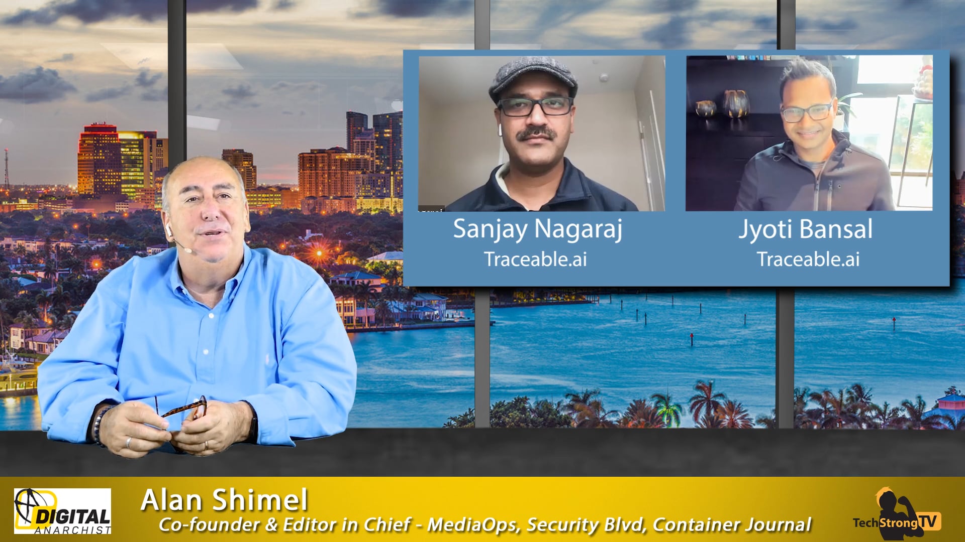 Jyoti Bansal and Sanjay Nagaraj - TechStrong TV