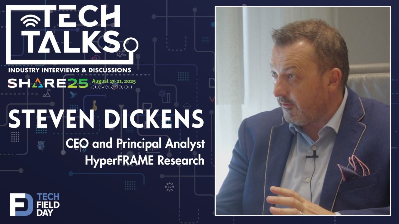 Mainframe Modernization, AI, & LinuxONE with Steven Dickens at SHARE Cleveland 2025