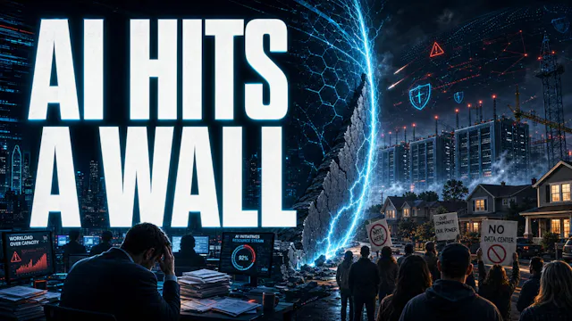 AI Hits a Human Wall, Data Center Bac...