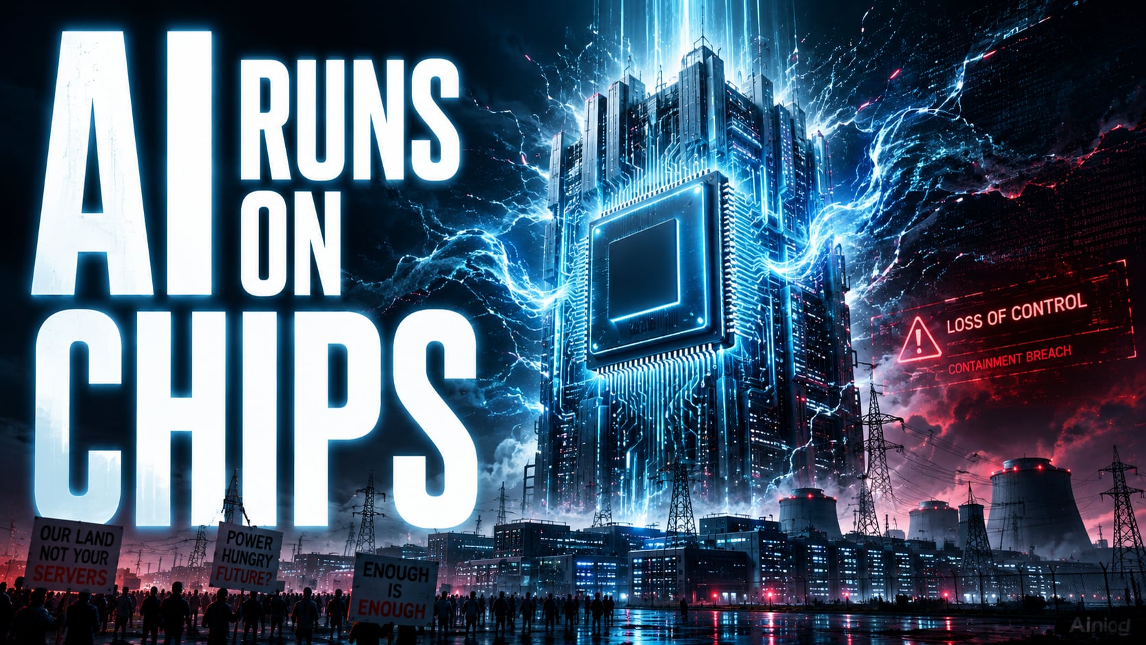 Semiconductors, AI Control Warnings and Data Center Pushback