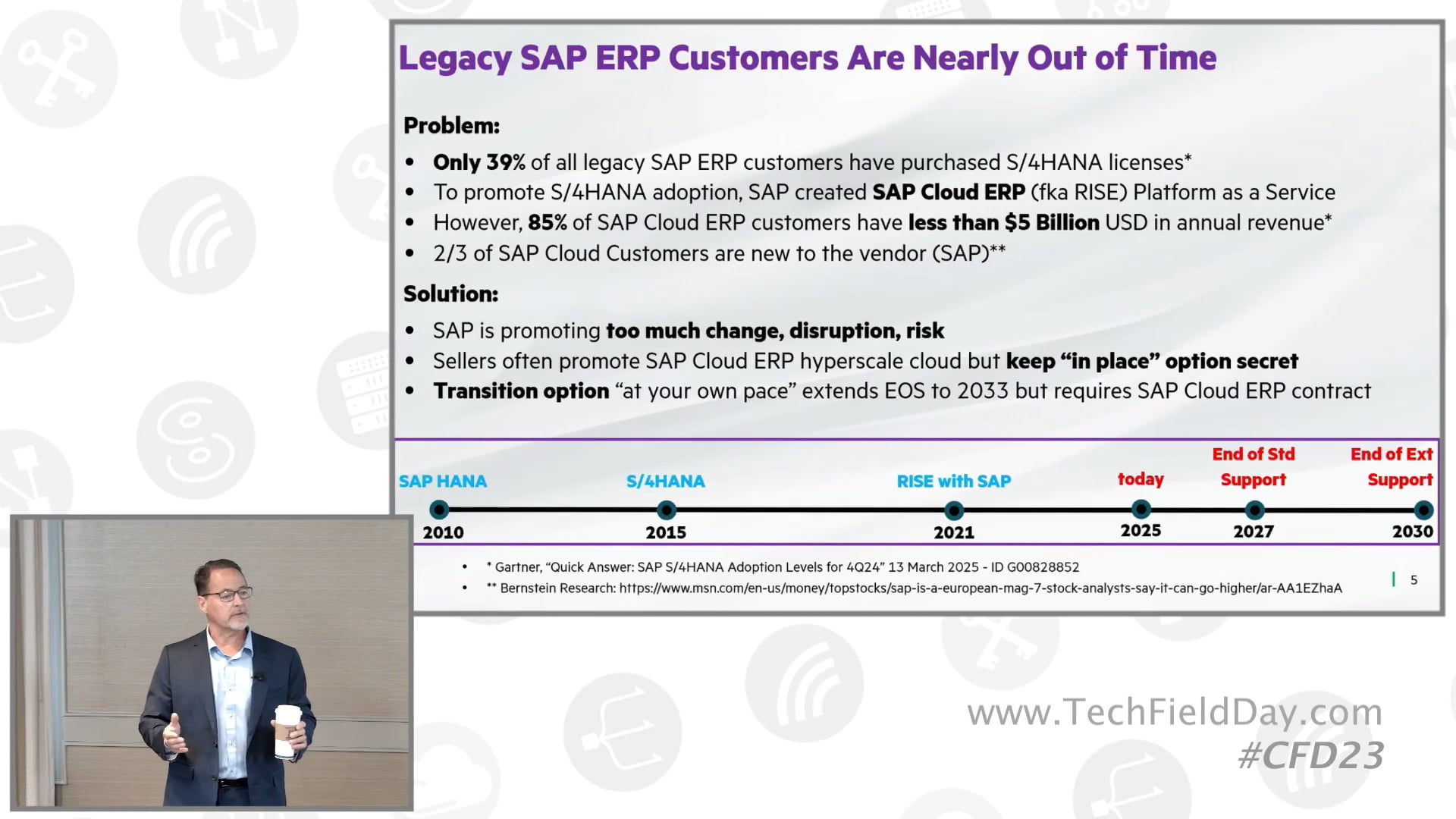 SAP Legacy SAP ERP Customers Are Nearly Out of Time - HPE GreenLake SAP